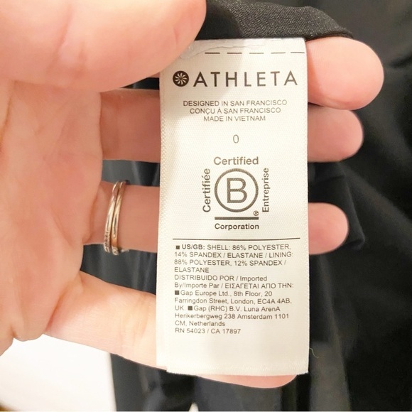 Athleta | Women’s Primatwill Black Blazer Size 0 - Picture 6 of 11